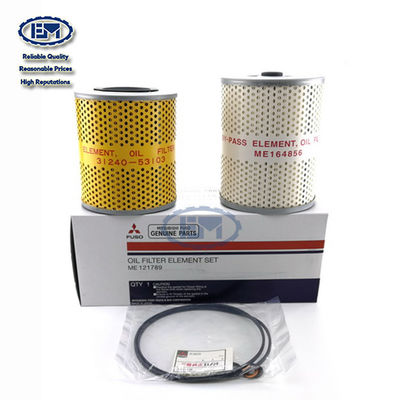 6D24 máquina escavadora Oil Filter ME121789 ME180514 2451U180-1 LS02P00001-1 ME360515